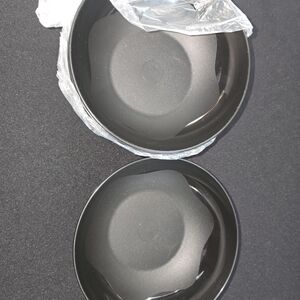 Tupperware Black Dinnerware Set